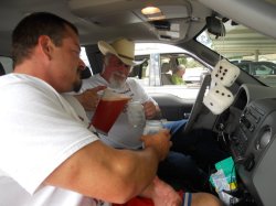 Gene and Phil at Bar L